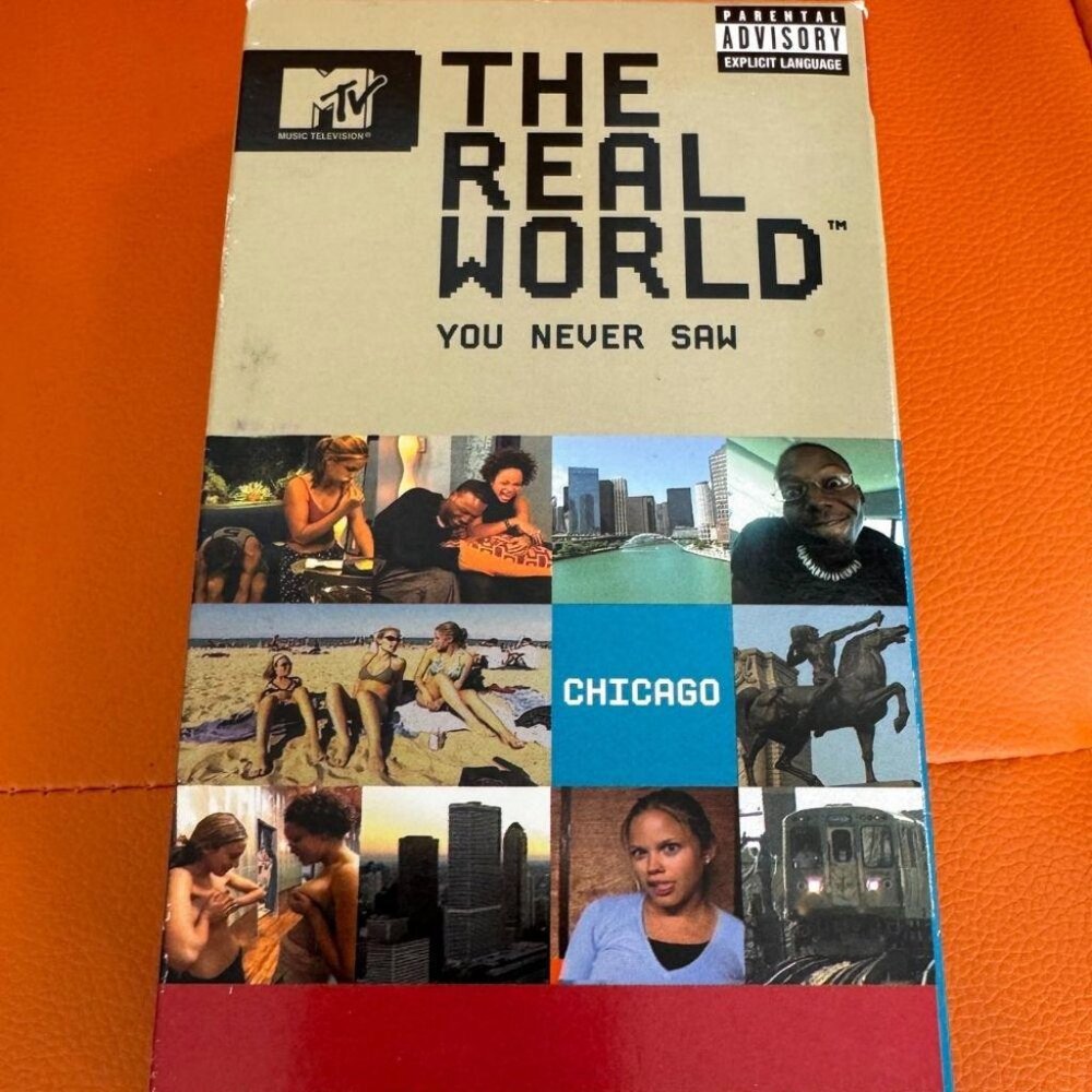 THE REAL‎ WORLD CHICAGO VHS